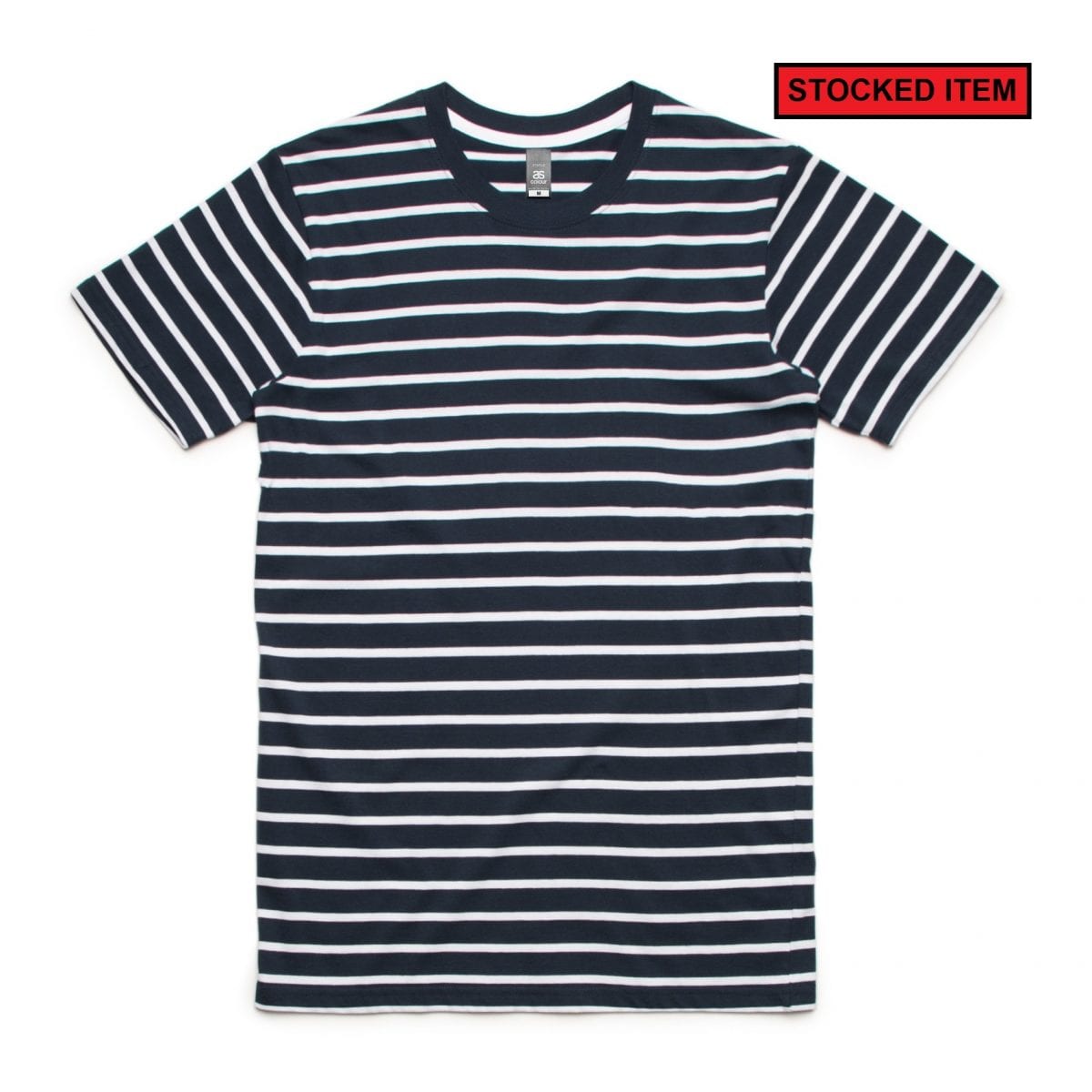 AS Colour Mens Staple Stripe Tee AS5028 - Newcastle Workwear Specialists