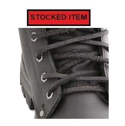 Steel Blue Leather Laces A-000057 