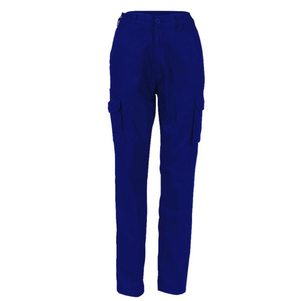 DNC Ladies Cotton Drill Cargo Pants with Reflective Tape D3323 ...